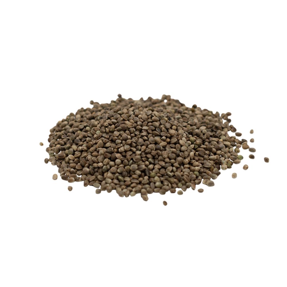 Graines de chanvre entières bio en sachet kraft