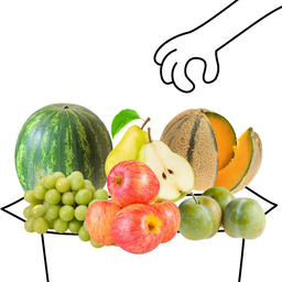 Grand Panier de Fruits Bio - 4 à 5 personnes