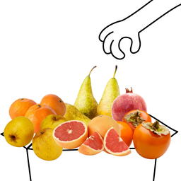 Grand panier de fruits bio - 4 à 5 personnes