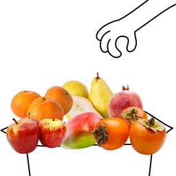 Grand panier de fruits bio - 4 à 5 personnes