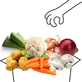 Grand Panier de Légumes Bio - 4 à 5 personnes