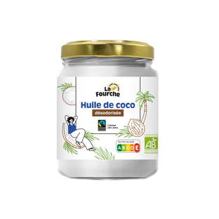 Huile de Coco Désodorisée Bio et Equitable