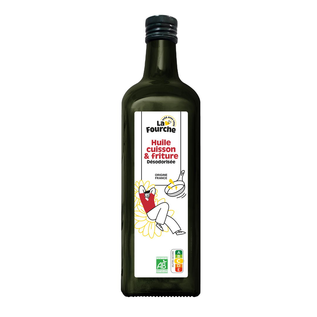 Huile De Cuisson Friture Origine France Bio - 1L