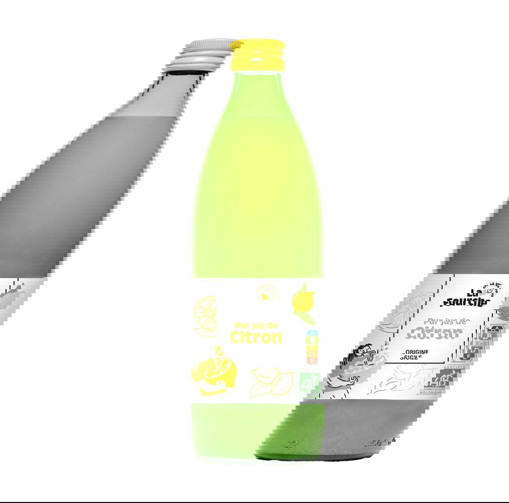 Jus de citron bio