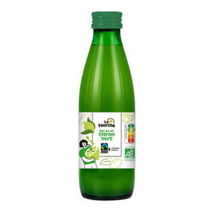 Jus de citron vert bio et equitable