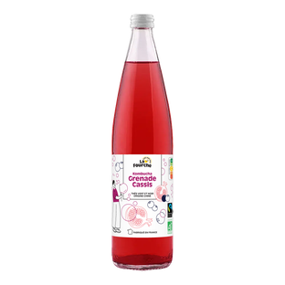 Kombucha grenade cassis bio et équitable