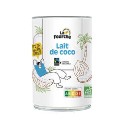 Lait de Coco (17% de M.G.) Bio et Equitable