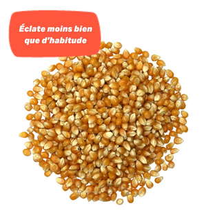Maïs Pop Corn Bio En Sachet Kraft