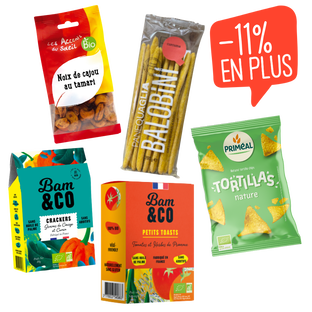 Maxi panier biscuits apéritif bio