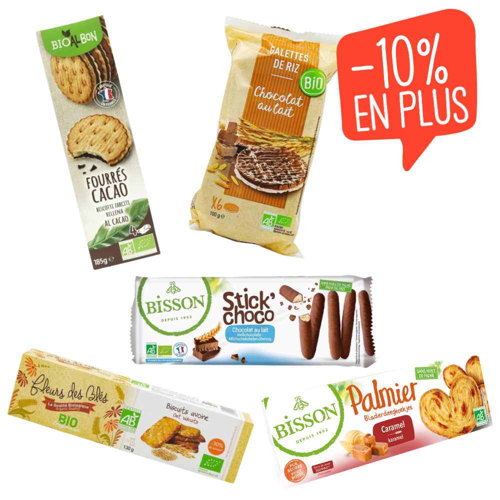 Maxi panier biscuits pour le goûter