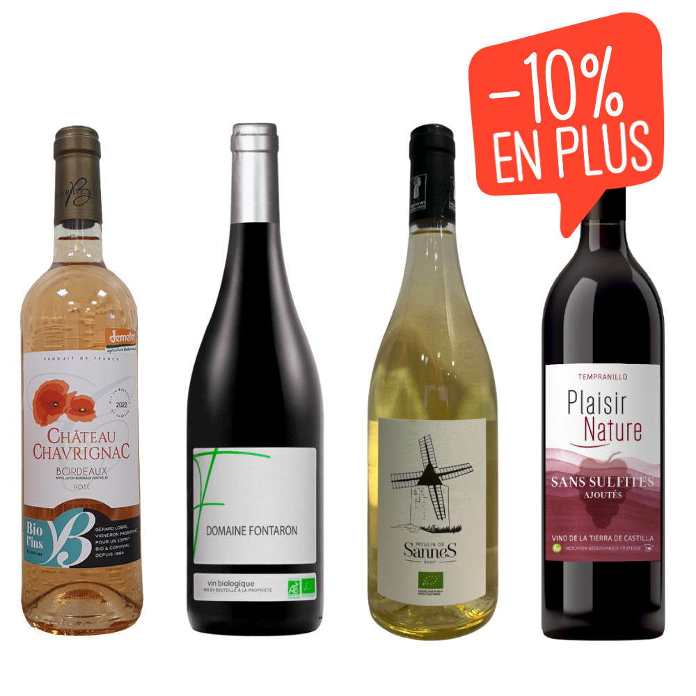 Maxi panier vin bio