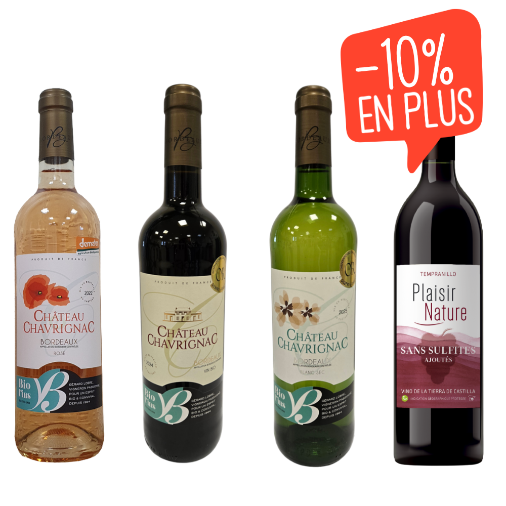 Maxi panier vin bio