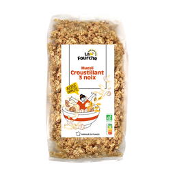 Muesli Croustillant 3 Noix Bio