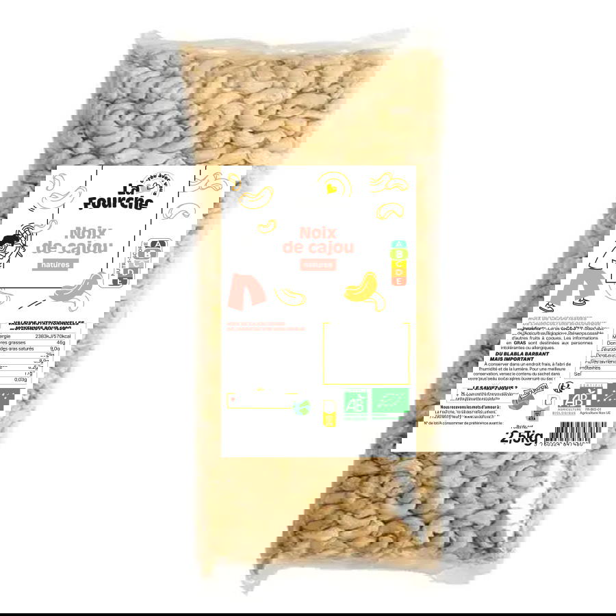 Noix De Cajou Natures Bio