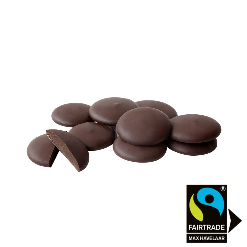 Palets de Chocolat Noir 70% Bio En Vrac