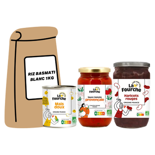 Panier chili sin carne bio La Fourche
