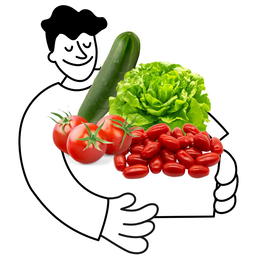 Panier Crudités et Salades Bio