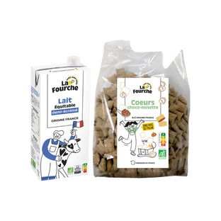 Panier duo céréales petit déjeuner bio La Fourche