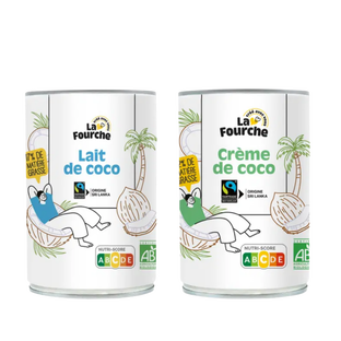 Panier duo coco bio et équitable La Fourche