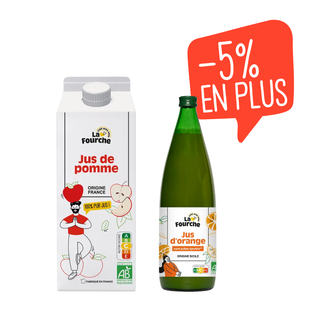 Panier duo de jus de fruits bio