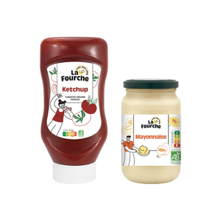 Panier duo de sauces bio La Fourche