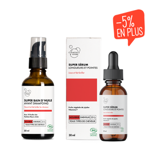 Panier duo santé des cheveux huile et sérum