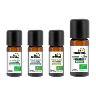 Panier huiles essentielles Bio : Hiver Serein