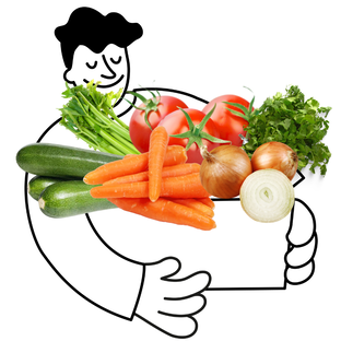 Panier Légumes Couscous Bio
