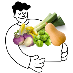 Panier légumes d'hiver bio