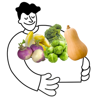 Panier légumes d'hiver bio