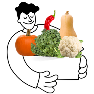 Panier Légumes d'Automne de Saison Bio