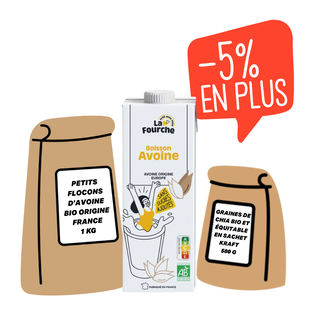 Panier overnight oat avec gluten bio