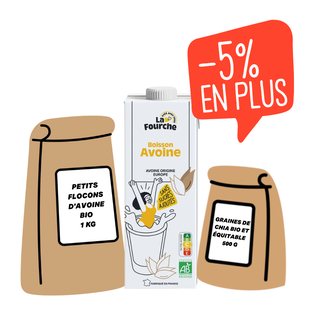 Panier overnight oat avec gluten bio
