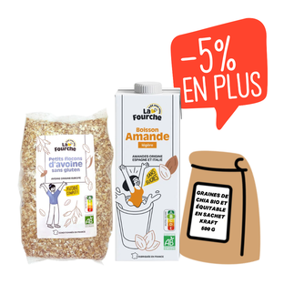 Panier overnight oat sans gluten bio