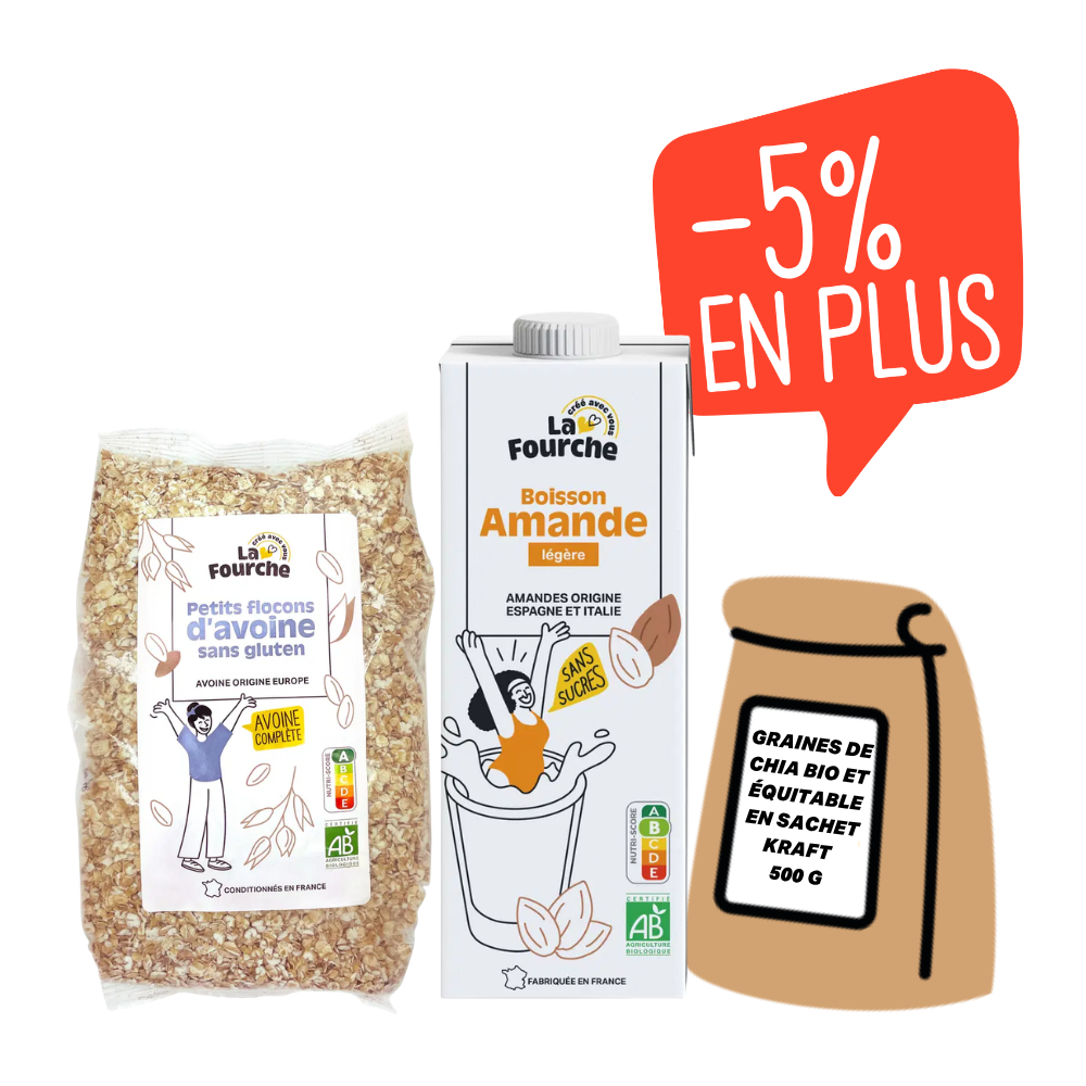 Panier overnight oat sans gluten bio