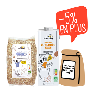 Panier overnight oat sans gluten bio