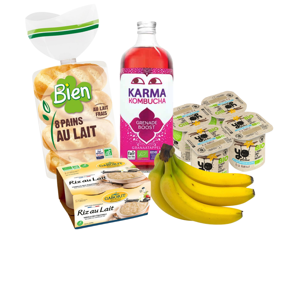Panier petit-déjeuner bio