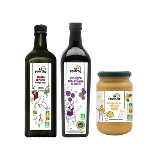 Panier vinaigrette bio La Fourche
