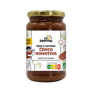 Pâte à tartiner chocolat noisettes bio