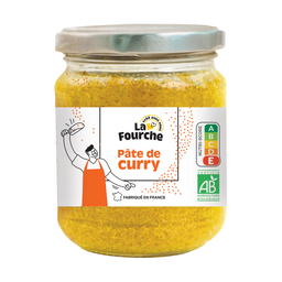 Pâte De Curry Jaune Bio