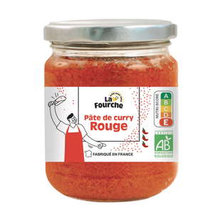 Pâte de curry rouge bio