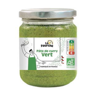 Pâte de curry vert bio