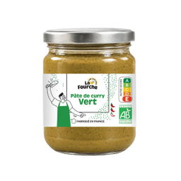 Pâte de curry vert bio