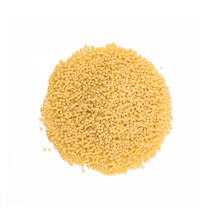 Pâtes perlées blanches bio en sachet kraft