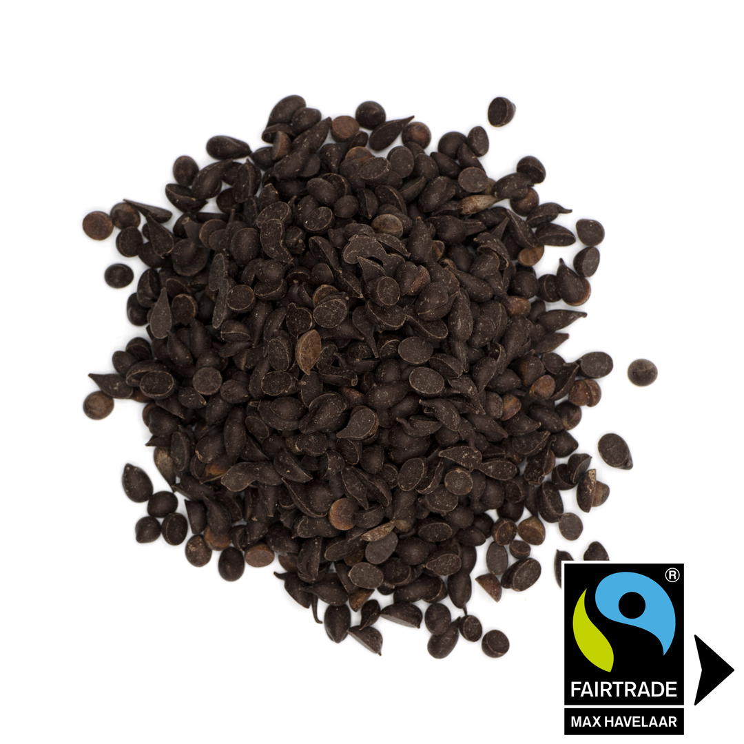 Pépites de chocolat noir 60% équitable bio en sachet kraft - 1kg