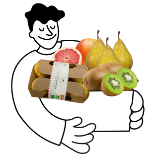 Petit panier de fruits bio - 2 à 3 personnes