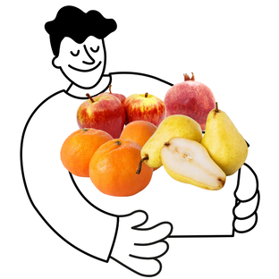 Petit panier de fruits bio - 2 à 3 personnes