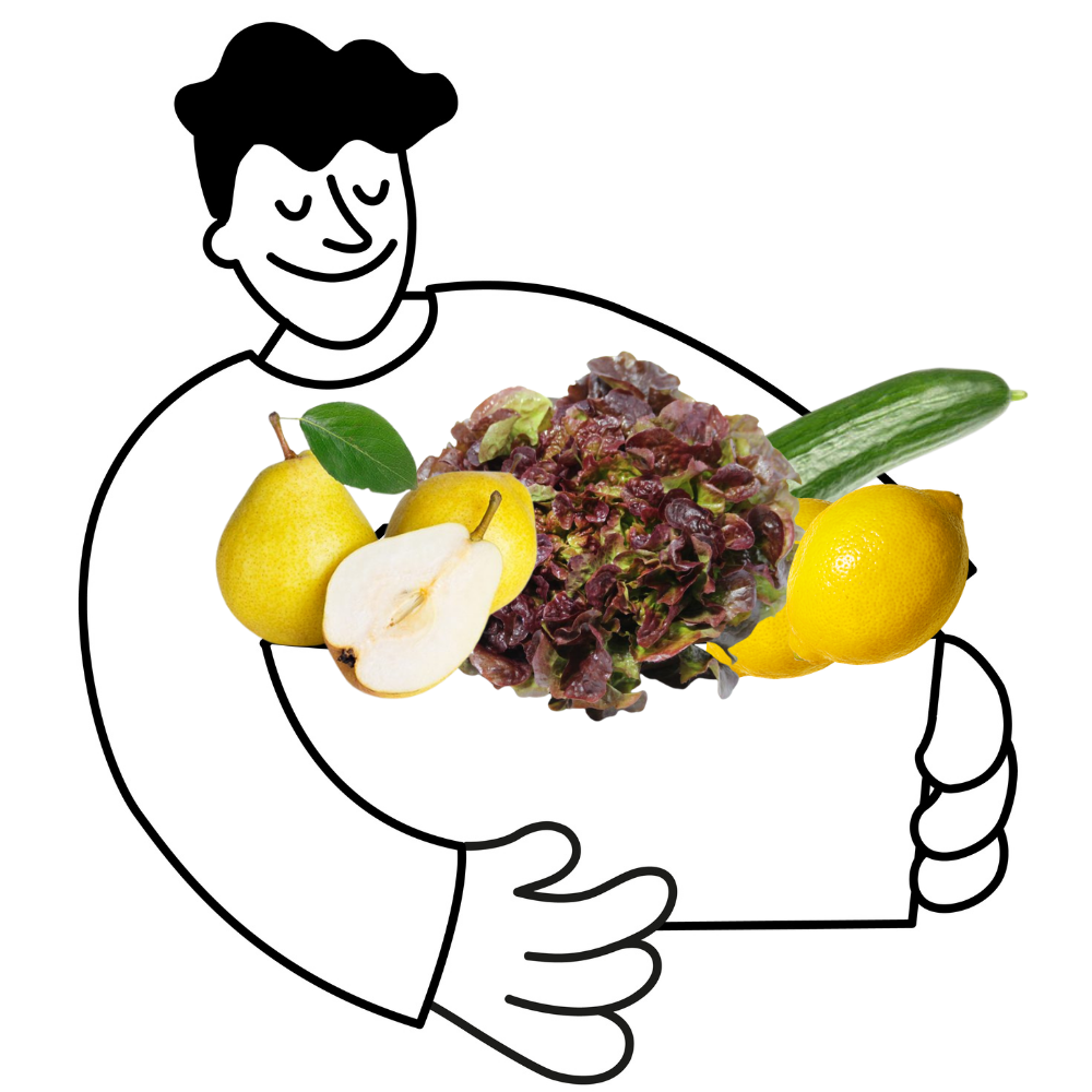 Petit panier de fruits et légumes bio - 1 à 2 personnes