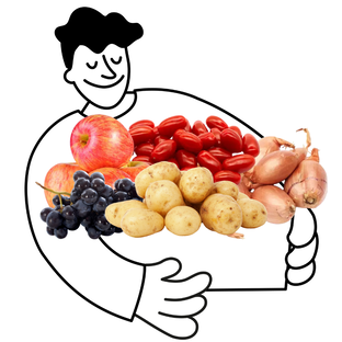 Petit Panier de Fruits et Légumes Bio - 1 à 2 personnes