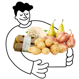 Petit panier de fruits et légumes bio - 1 à 2 personnes